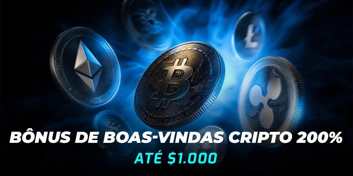 Boas-vindas com cripto